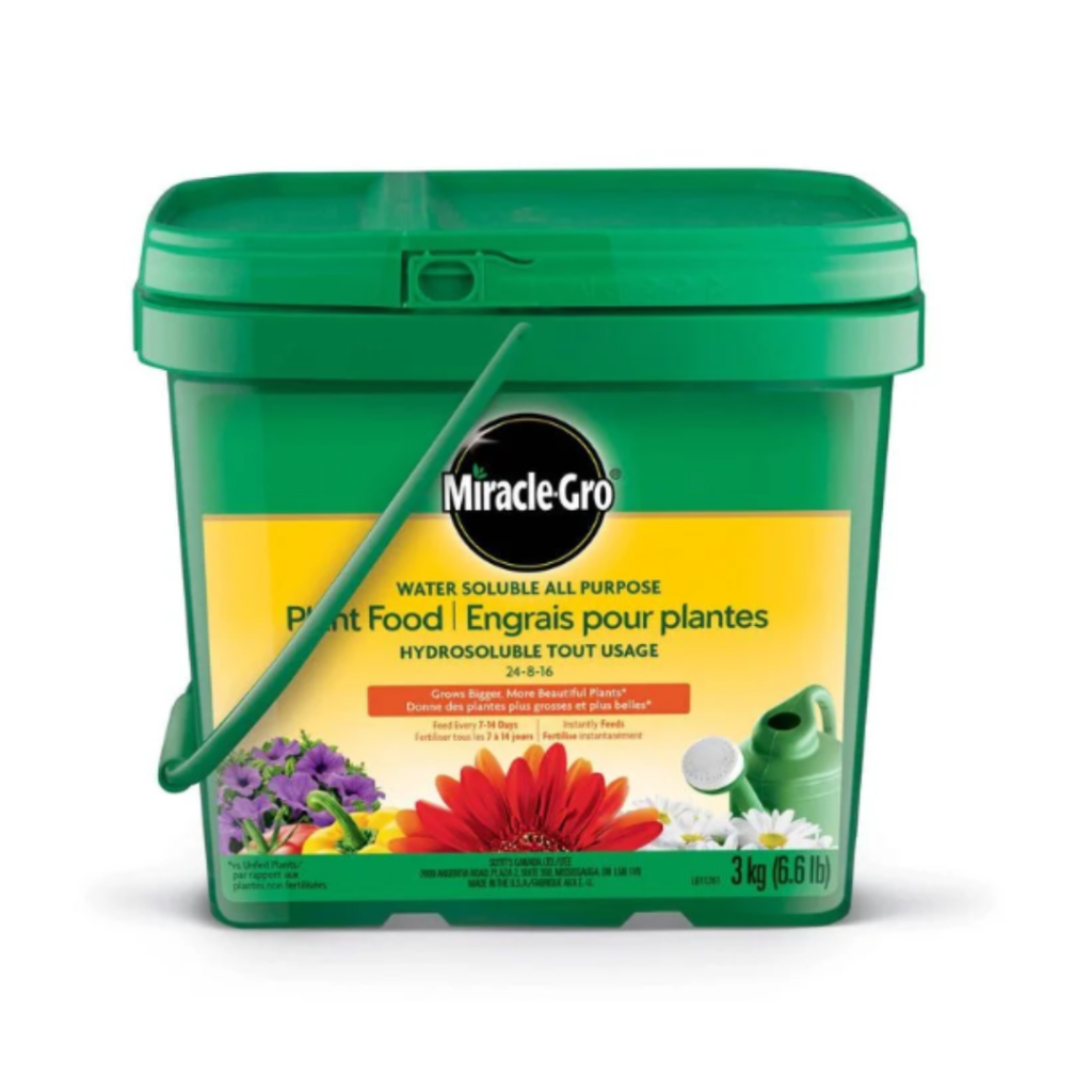 Miracle-Gro Water Soluble All Purpose Plant Food (24-8-16)