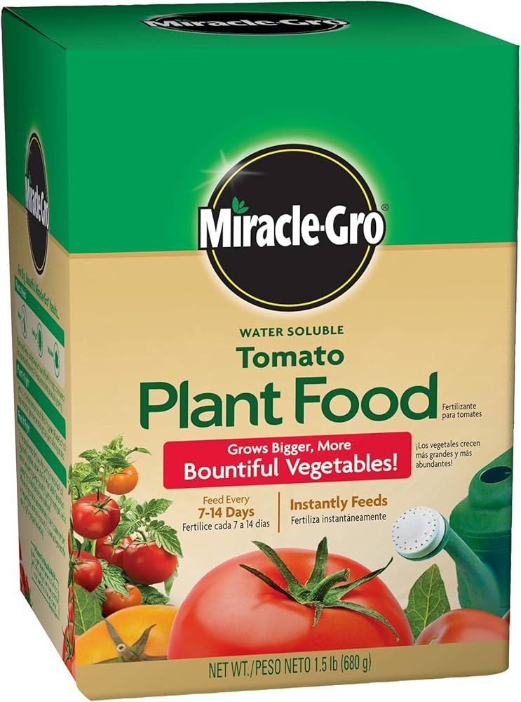Miracle-Gro Water Soluble Tomato Plant Food (18-18-21)