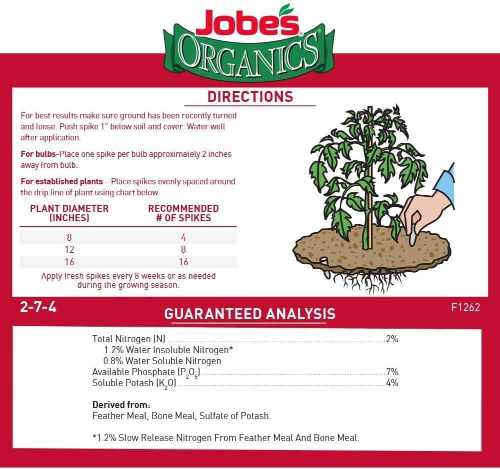 How to use Jobe's Tomato Fertilizer Spikes How to use Jobe's Tomato Fertilizer Spikes